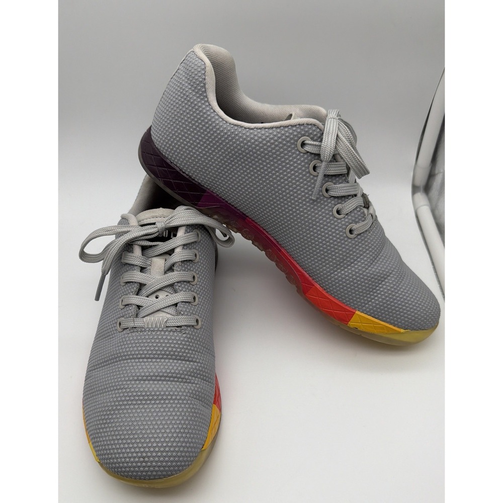 NOBULL SuperFabric Trainer Womens Size 9 Shoes Gray Multi Cross Training Sneaker